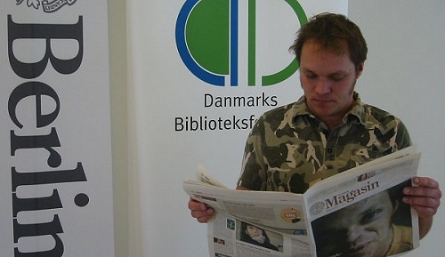 Morten Ramsland modtager af Læsernes bogpris 2006